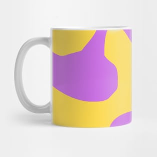Abstract pattern purple swirl Mug